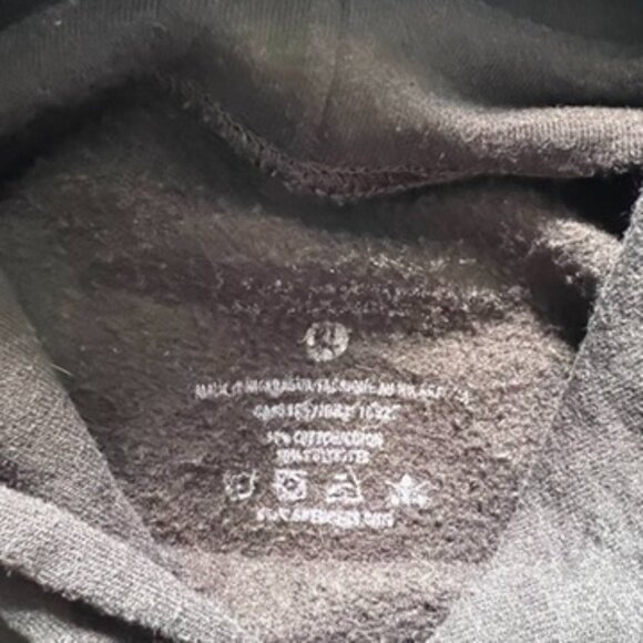 Death note Misa Hoodie Men’s XL Black Anime Mega Back Print Deathnote - Picture 3 of 7